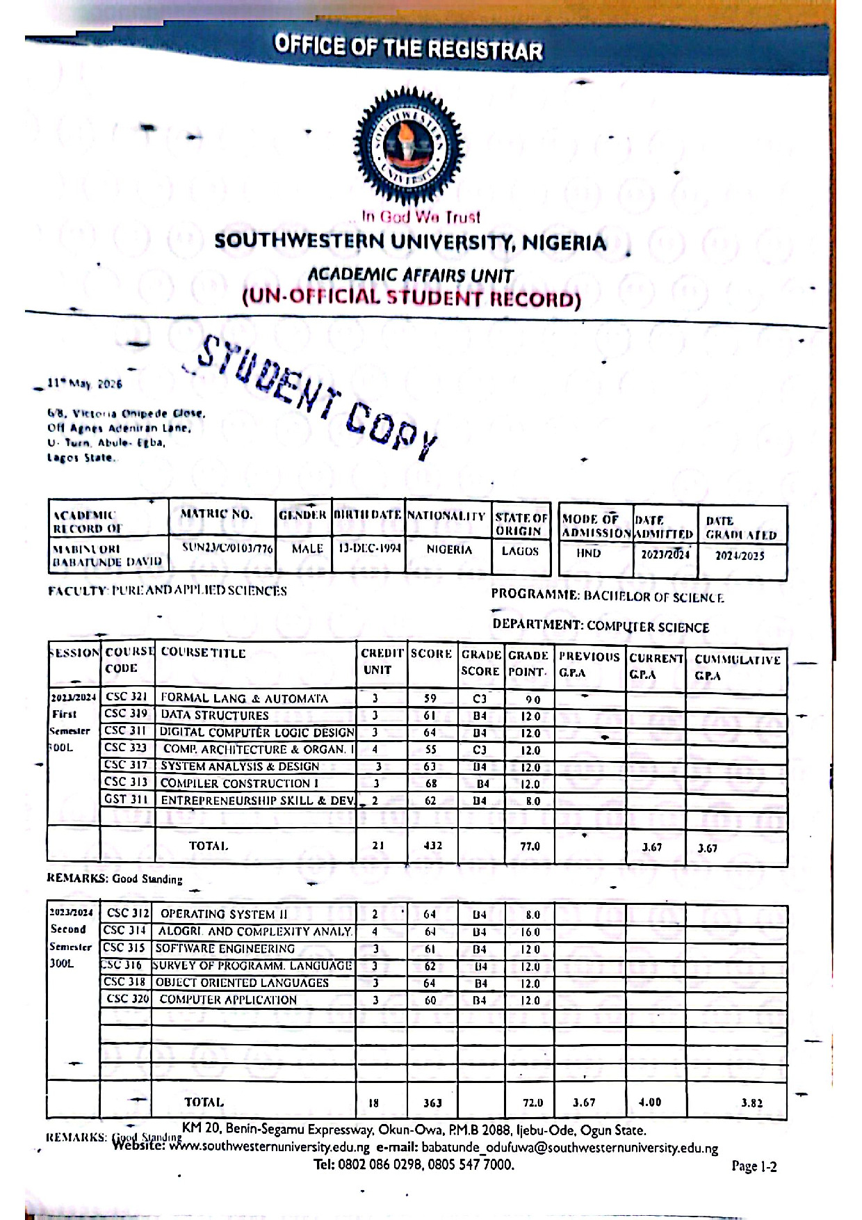 Document Page 1