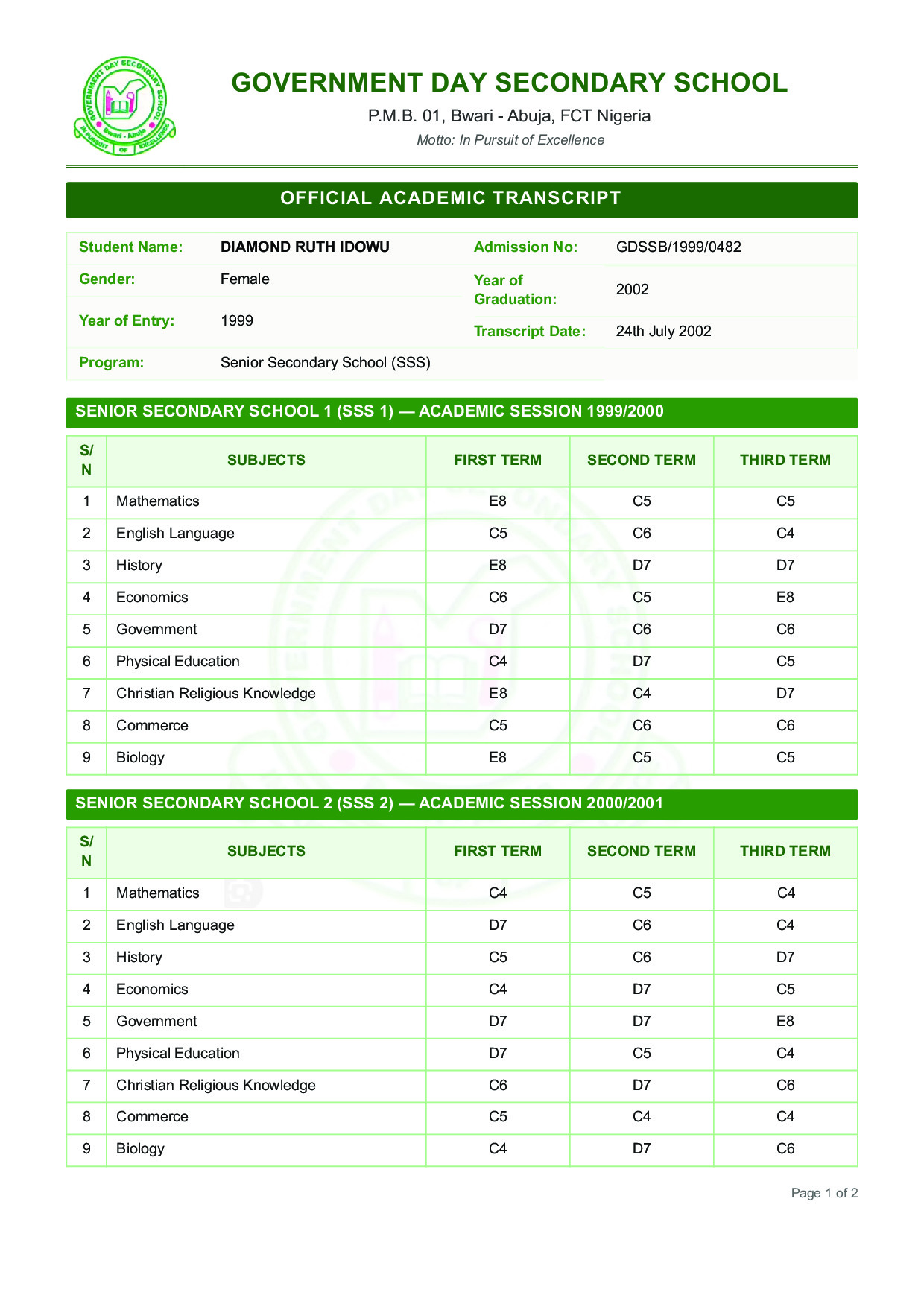 Document Page 1