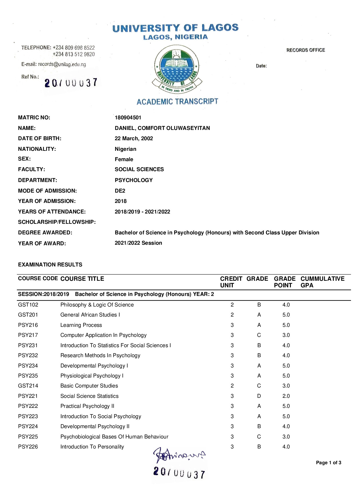 Document Page 1