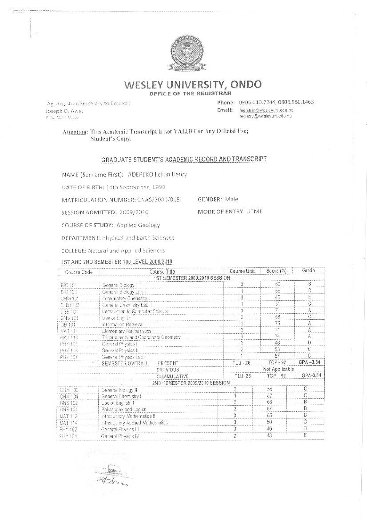 Document Page 1