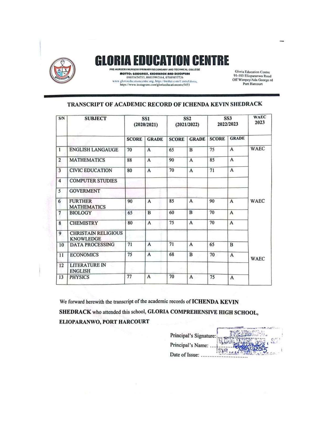 Document Page 1
