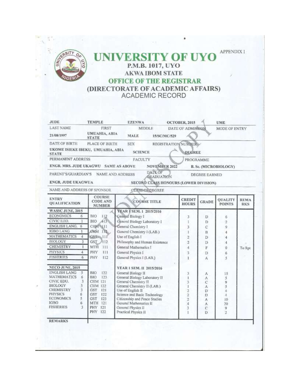 Document Page 1