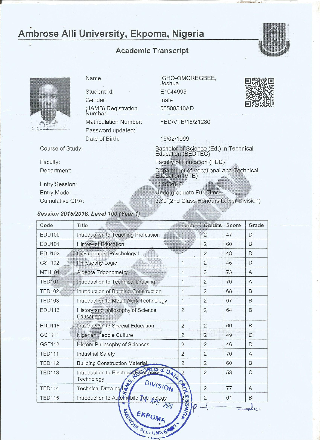 Document Page 1