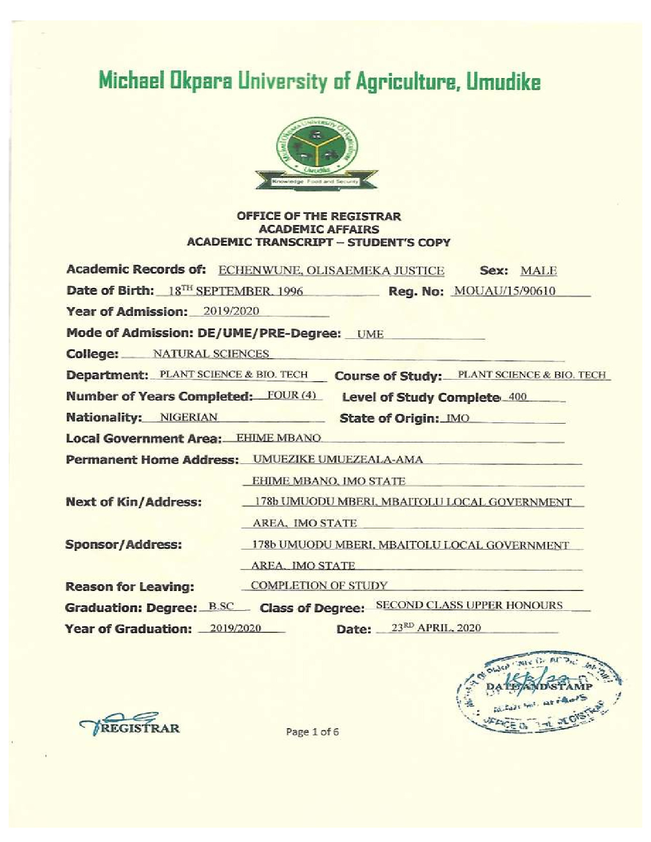Document Page 1
