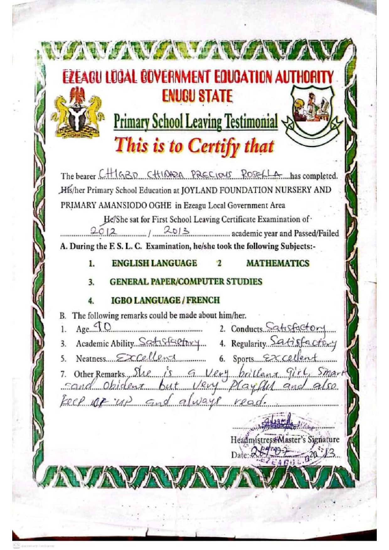 Document Page 1