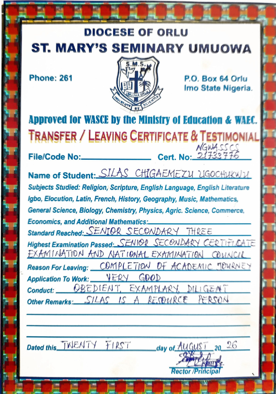 Document Page 1