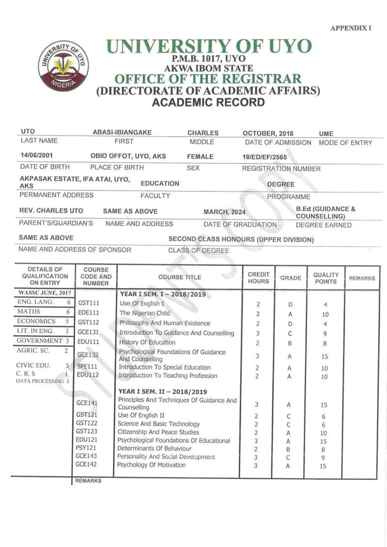 Document Page 1