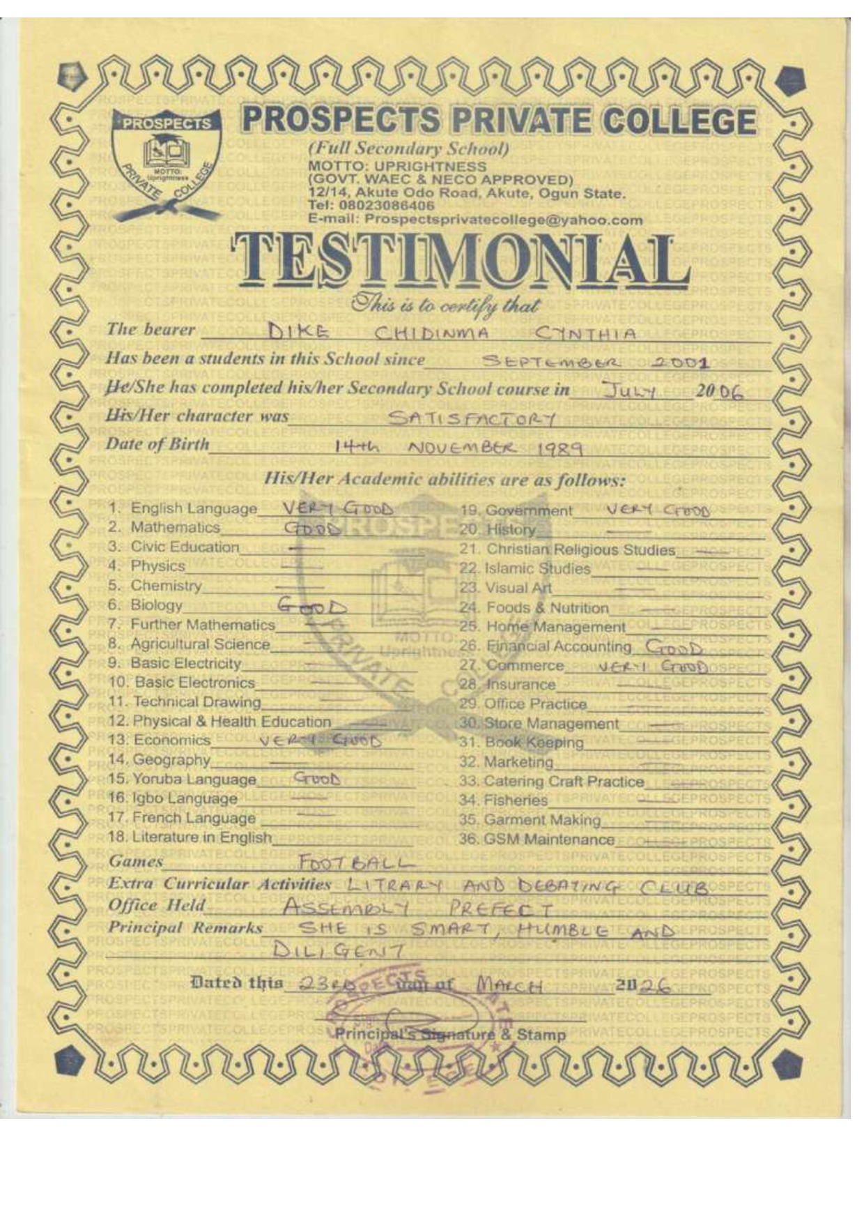 Document Page 1