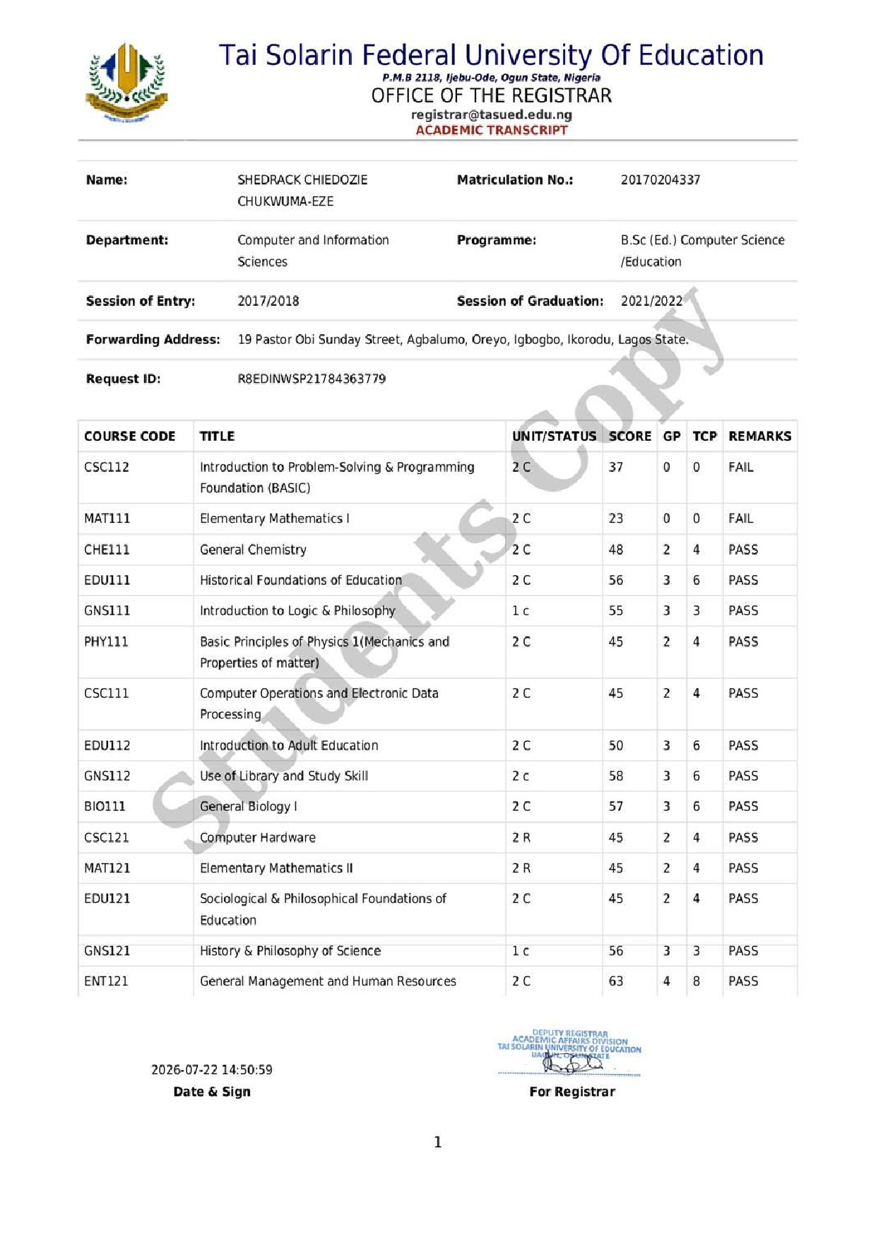 Document Page 1