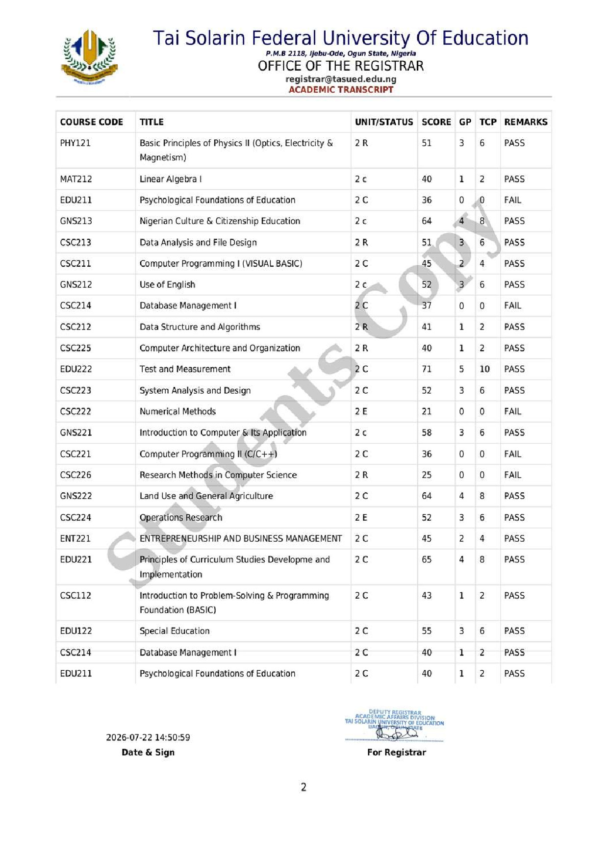 Document Page 2