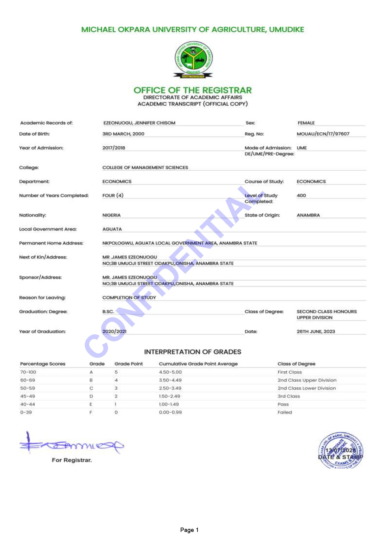 Document Page 1