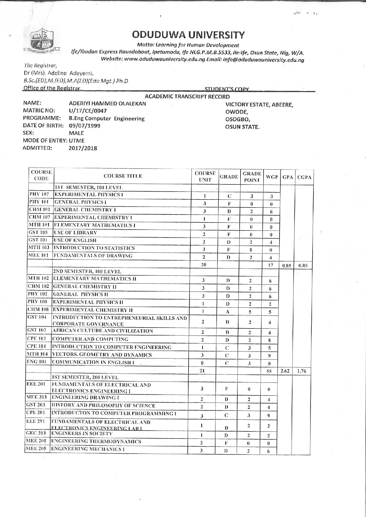 Document Page 1